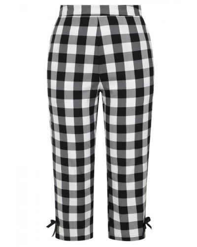 Capri vichy noir/blanc Esme BANNED RETRO