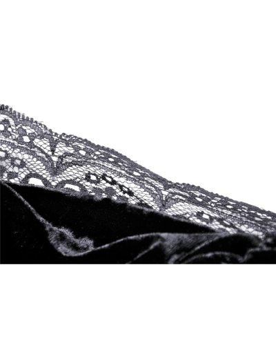 Haut en velours "Victoria" DARKINLOVE