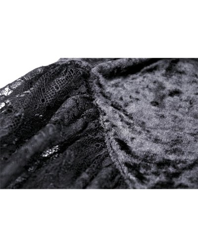 Haut en velours "Victoria" DARKINLOVE