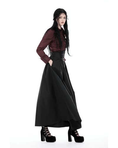 Jupe longue gothique  "Katherine" Dark in Love