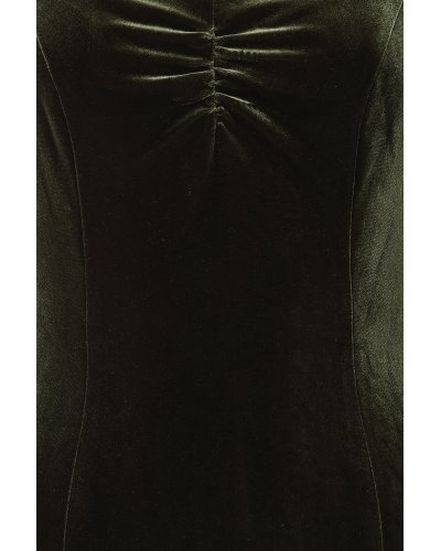 Robe fourreau en velours "Carmen" HEARTS AND ROSES