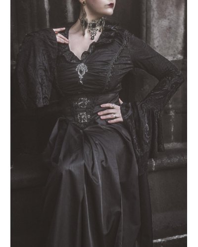 Jupe longue gothique  "Katherine" Dark in Love