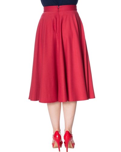 Jupe Didi Swing Rouge Banned Retro BANNED