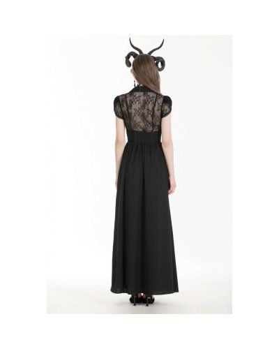 Jupe longue " gothic hearts" DARKINLOVE