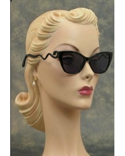 Lunette de soleil SNAKE Noire