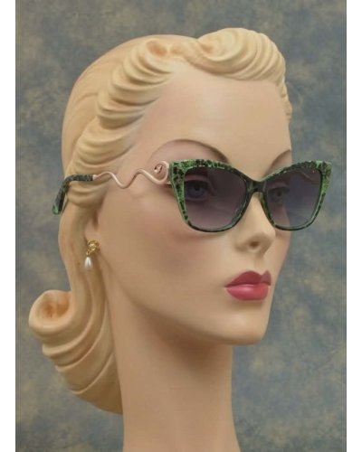 Lunette de soleil SNAKE Verte