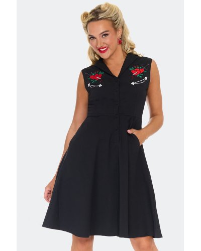 Robe "HEART and DAGGER" VOODOO VIXEN