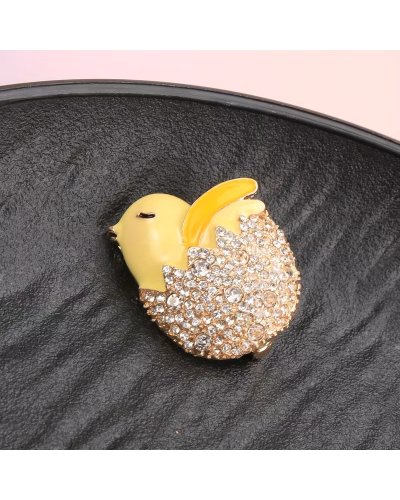 BROCHE Poussin jaune