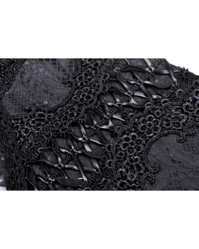 Corset gothique brodé DARKINLOVE