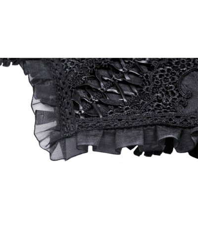 Corset gothique brodé DARKINLOVE