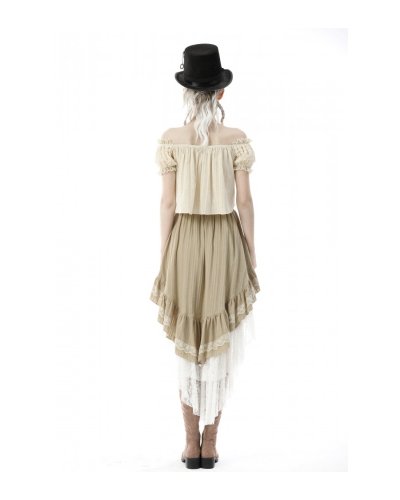 Jupe steampunk 'Miaxina' DARK IN LOVE