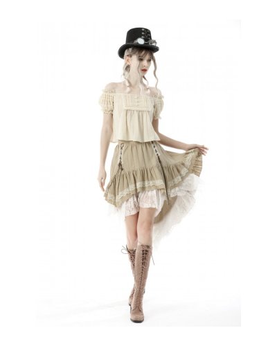 Jupe steampunk 'Miaxina' DARK IN LOVE