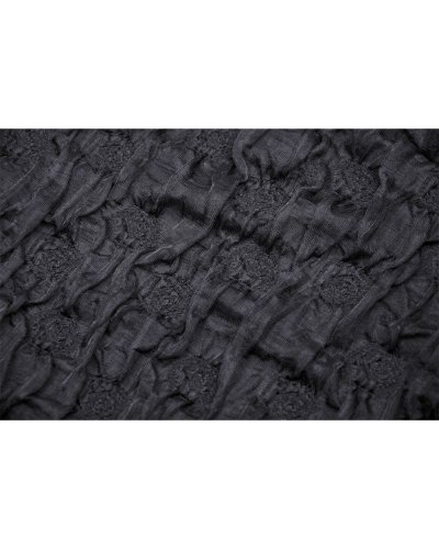 Haut dos nu gothique"crumpled roses" DARKINLOVE