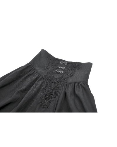 Jupe longue gothique "embroidery" DARKINLOVE