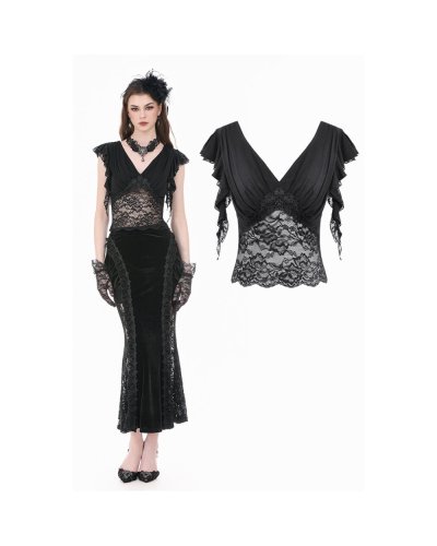 Crop "top draped" DARKINLOVE