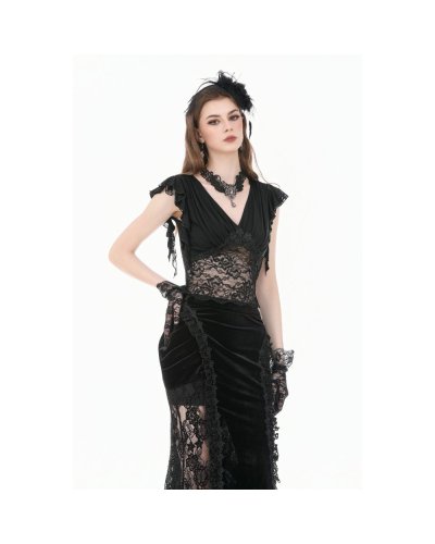Crop "top draped" DARKINLOVE
