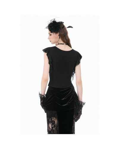 Crop "top draped" DARKINLOVE