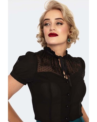 Blouse  "Acid Doll Coatette" VIXEN