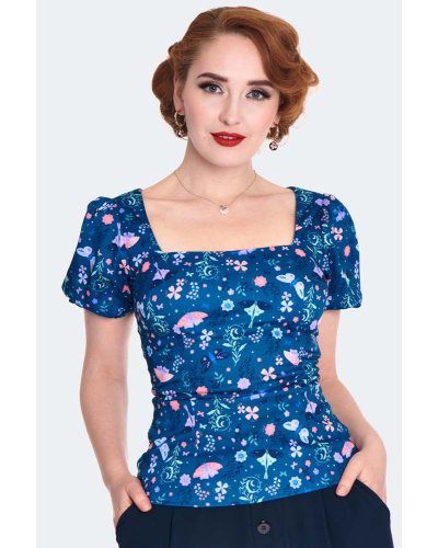 Haut "Moth and Floral" VIXEN