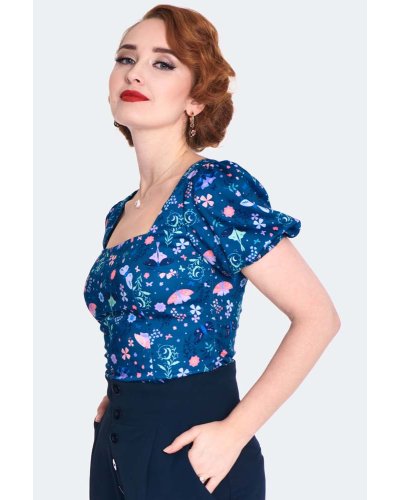 Haut "Moth and Floral" VIXEN