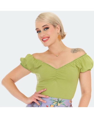 Haut "Green Milkmaid" VOODOO VIXEN