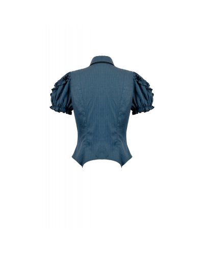 Blouse "Blue striped" DARKINLOVE