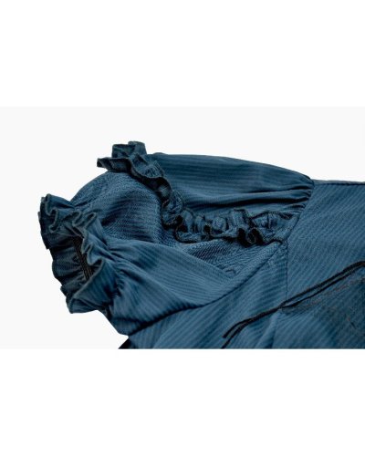 Blouse "Blue striped" DARKINLOVE