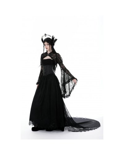 Cape gothique en dentelle "Selina" DARK IN LOVE