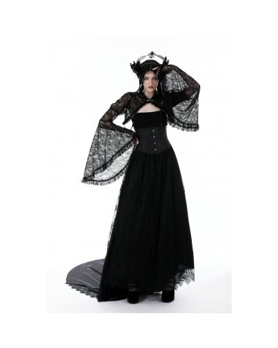 Cape gothique en dentelle "Selina" DARK IN LOVE