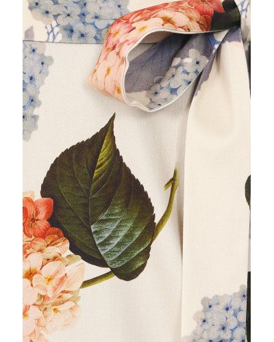 Jupe trapèze fleurie Vanessa HEARTS AND ROSES