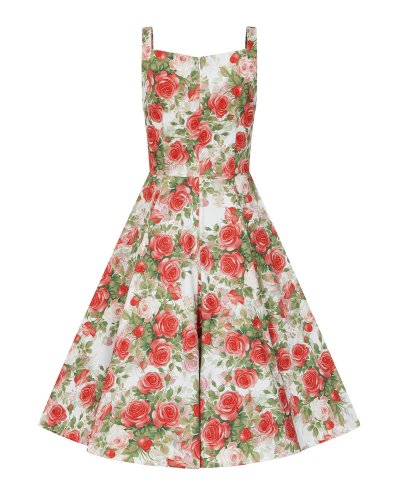 Robe swing Rosewood Romance HEARTS AND ROSES