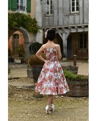 Robe swing Rosewood Romance HEARTS AND ROSES