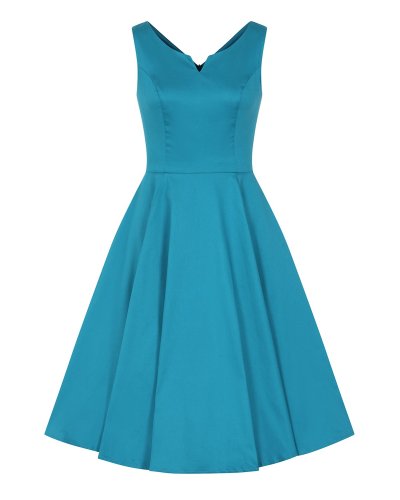 Robe Vivienne Swing en grandes tailles HEARTS AND ROSES