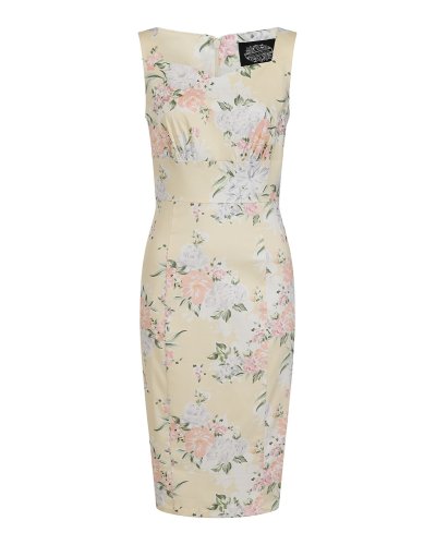 Robe moulante à fleurs Hope HEARTS AND ROSES