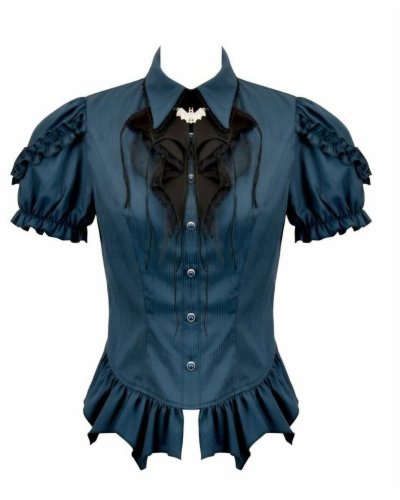 Blouse "Blue striped" DARKINLOVE