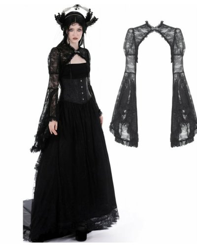 Cape gothique en dentelle "Selina" DARK IN LOVE