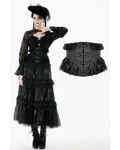 Corset gothique "NOBLE" DARK IN LOVE