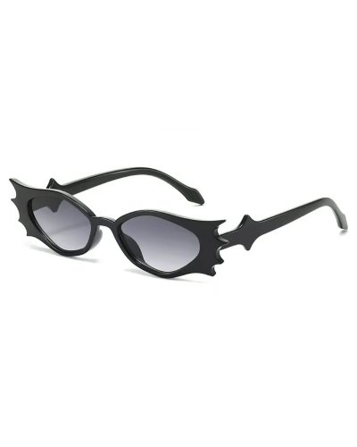 Lunette de soleil Goth noire