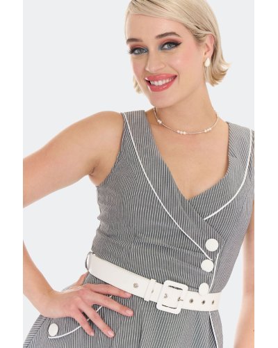 Robe "vintage stripes" VOODOO VIXEN