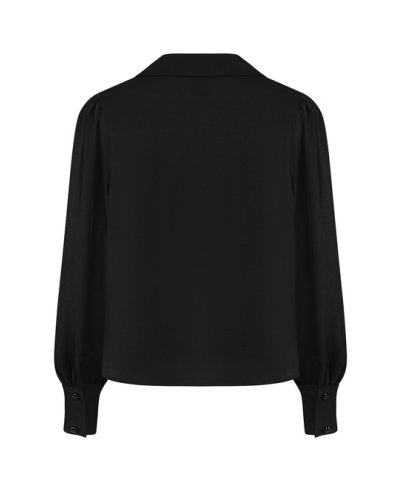 Black Victoria blouse BANNED