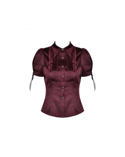 Chemisier"Gothic wine" Dark In Love
