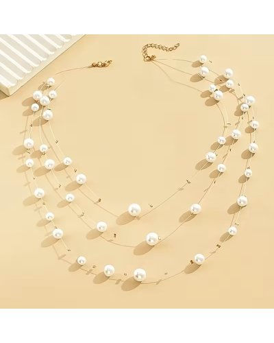 Collier Multi perles