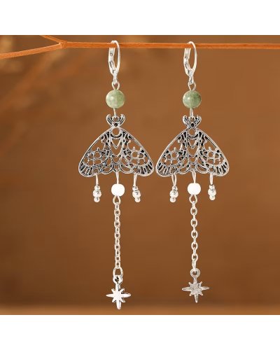 Boucles d'oreilles papillon mystique