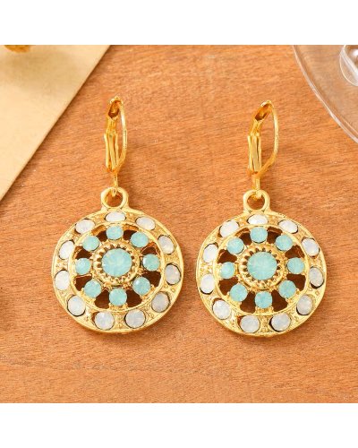 Boucles d'oreilles vintage or