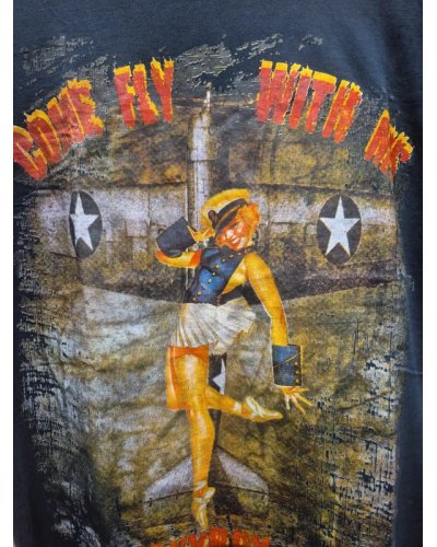 " FRIPERIE SECONDE MAIN" Tee-shirt Rock taille L