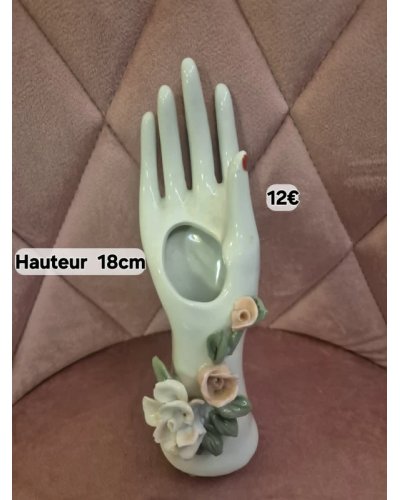 " DECO VINTAGE" Soliflore main vintage