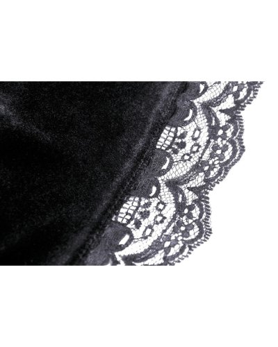 Robe en velours gothique victorienne "Evangeline" DARKINLOVE