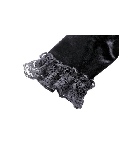 Robe en velours gothique victorienne "Evangeline" DARKINLOVE