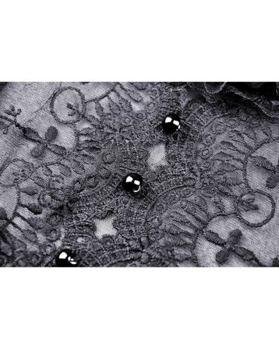 Robe en velours gothique victorienne "Evangeline" DARKINLOVE