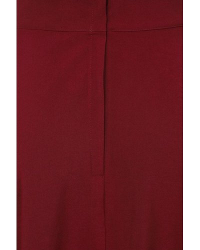 Jupe "BOOK CLUB" BORDEAUX Banned Retro